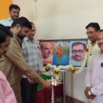 Office bearers meeting at BJP Belgaum Rural Mandal Office, Vijay Nagar, Hindalga on the occasion of upcoming Lok Sabha Elections