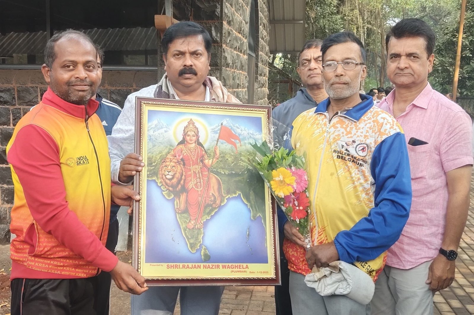 वंदे मातरम् १५० वर्षेपूर्ती निमित्त आमदार अभय पाटील यांचा गौरवपूर्ण सत्कार